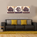 Multi-panel Natural Trees Canvas Print Decor For Living Room Ready to Hang